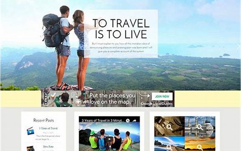 Choosing A WordPress Travel Blog Template