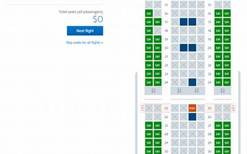 Choosing Your Seats