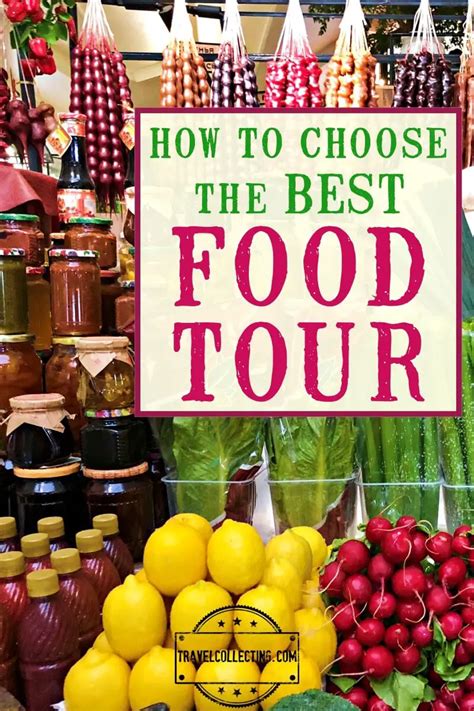 Choosing Best Food Tour