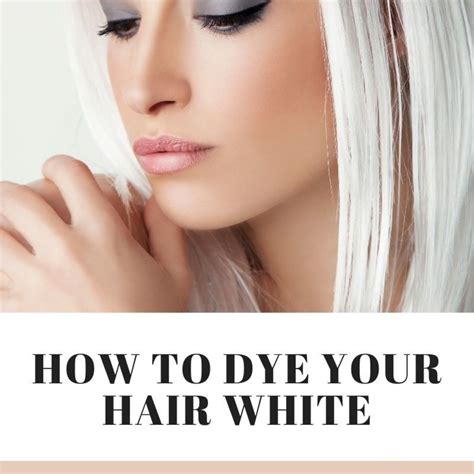 Choosing the Right Permanent Hair Color For White Hair