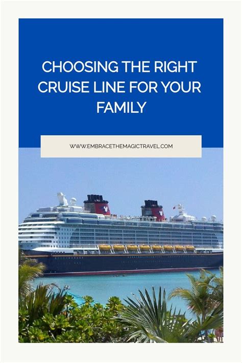 Choosing The Right Cruise