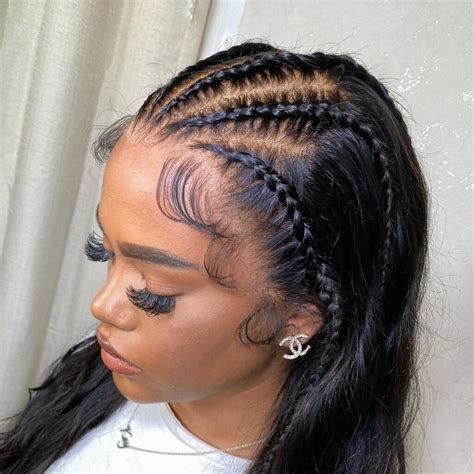 Choosing Your Braids Popular Front Braid Styles