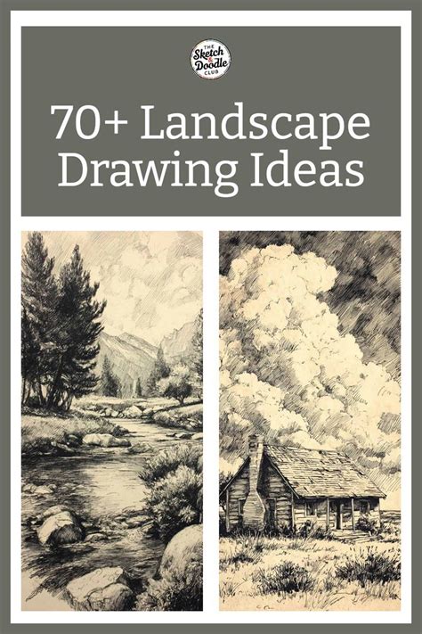 Choosing Your Landscape Drawing Media