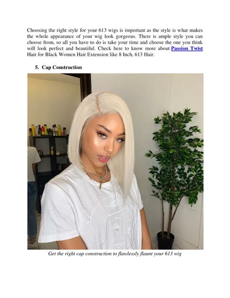 Choosing Your Perfect 613 Wig Style