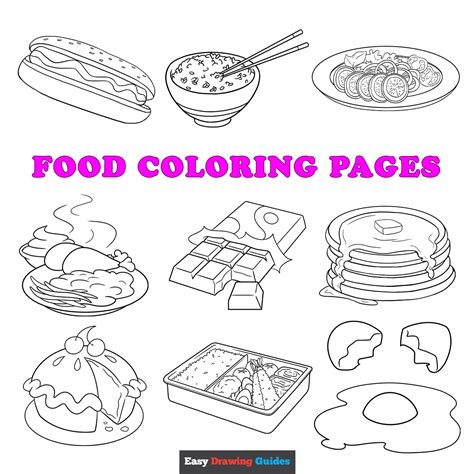 Choosing Your Perfect Food Coloring Book