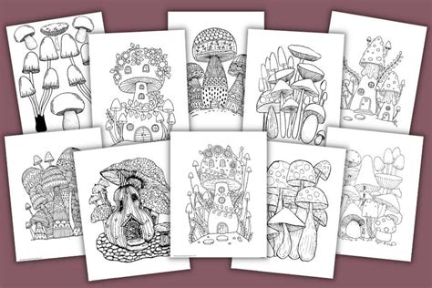 Choosing Your Perfect Mushroom Coloring Book