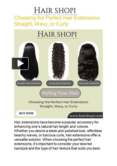 Choosing Your Perfect Wavy Pattern and Length