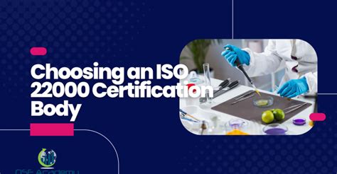 Choosing a Certification Body