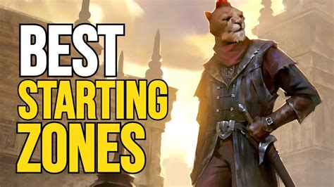 Choosing a starting zone