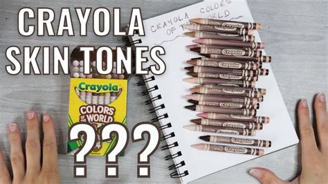 Choosing and Using Your Skin Crayola Set