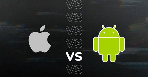 Choosing between Apple and Android first