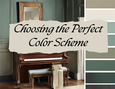 Choosing the Perfect Color Scheme