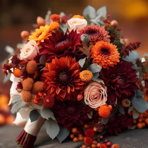 Choosing the Perfect Fall Wedding Flowers