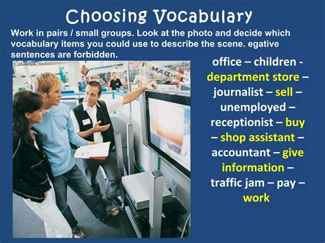 Choosing the Perfect Vocabulary