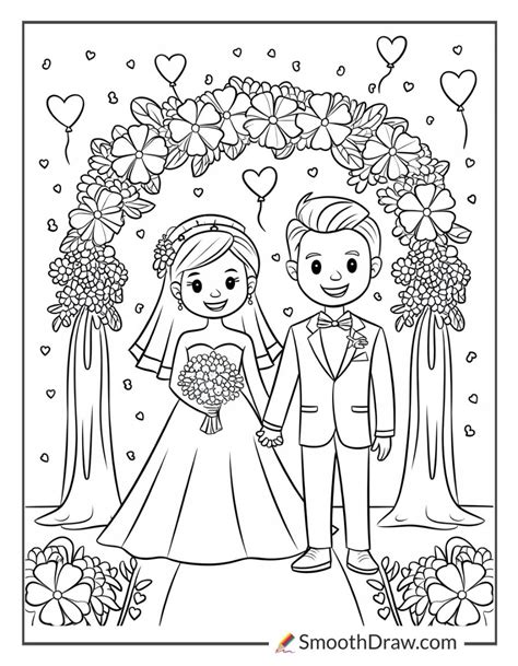 Choosing the Perfect Wedding Coloring Pages