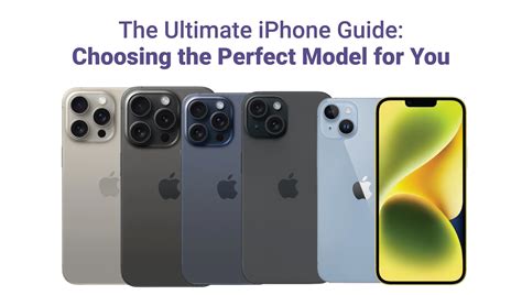 Choosing the Right Apple iPhone Smartphone Model