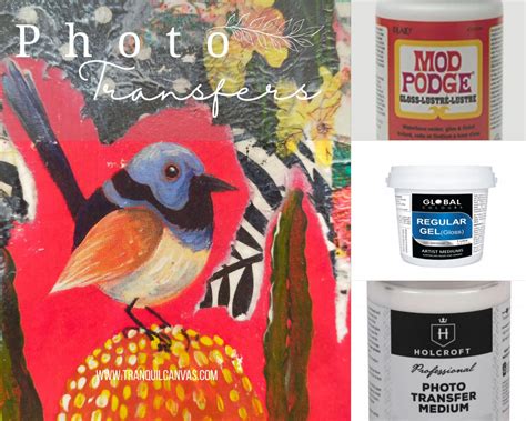 Choosing the Right Canvas and Image Transfer Method