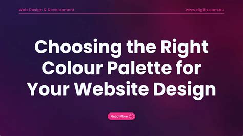 Choosing the Right Colour Palette