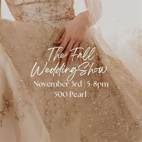 Choosing the Right Fall Wedding Show