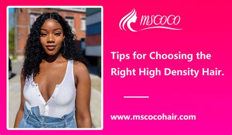 Choosing the Right Hair Density