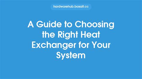 Choosing the Right Heat Level