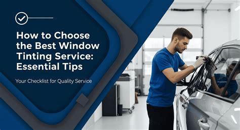 Choosing the Right Nearby Window Tinting Service