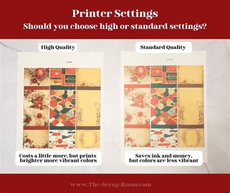Choosing the Right Paper and Printer Settings
