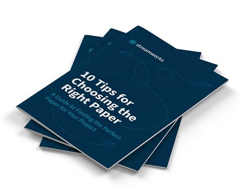 Choosing the Right Paper and Tools