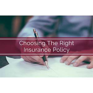 Choosing the Right Policy
