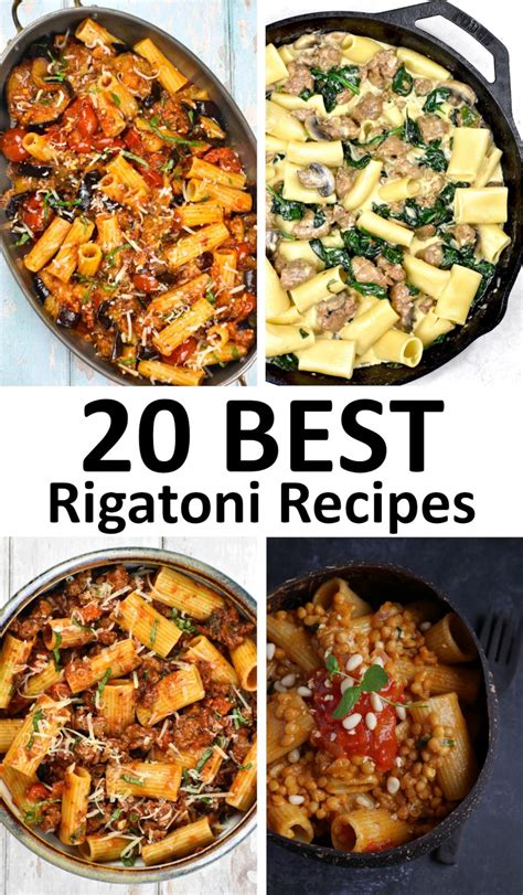 Choosing the Right Rigatoni