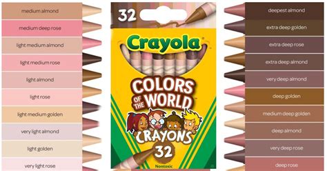 Choosing the Right Set of Skin Tone Color Crayons