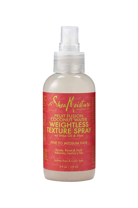 Deciding Which Shea Moisture Spray is Right for You