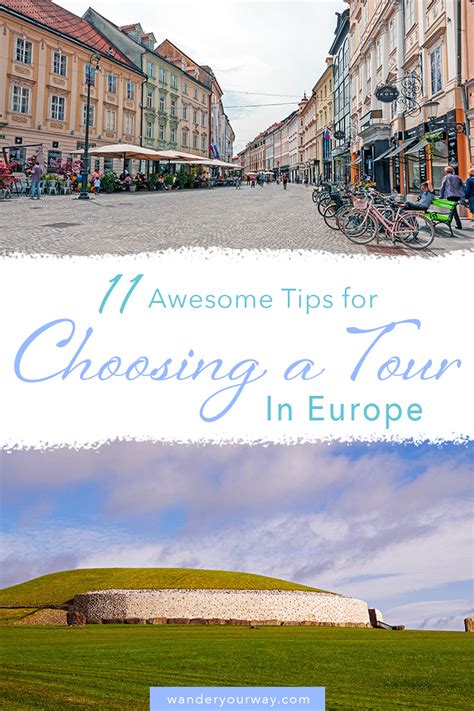 Choosing tour guide