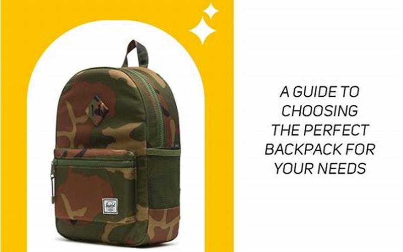 Choosingthe Perfect Backpack
