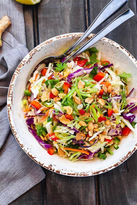 Chopped Cabbage Salad Recipes - Chefinoz