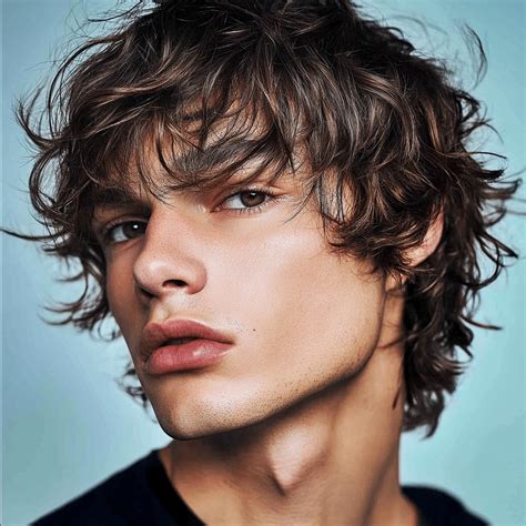 Choppy Hairstyles For Men Choppy Layers Men