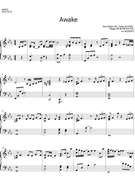 Chord Gitar Bts Awake