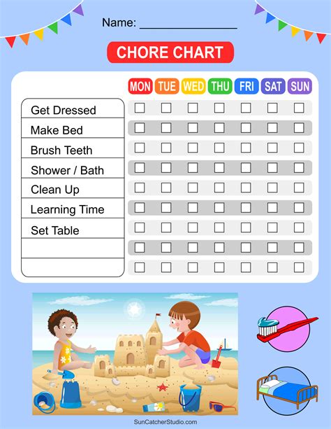 Chores Chart For Kids