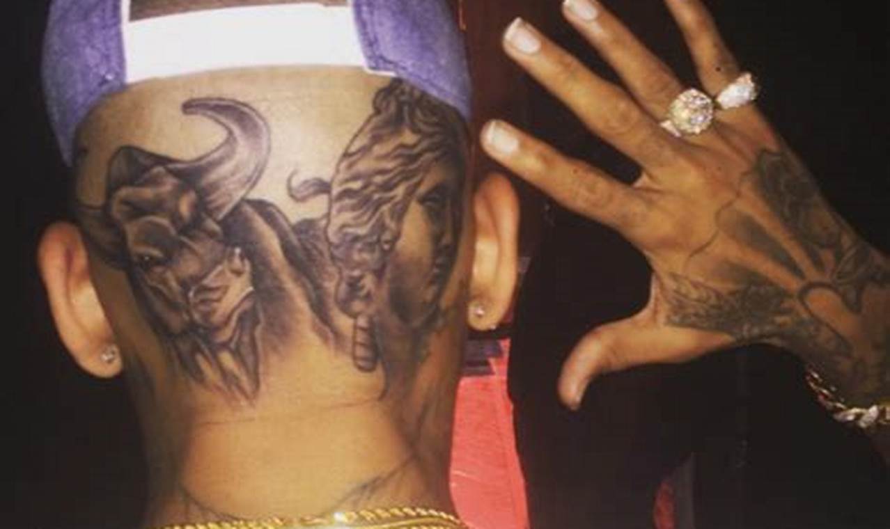 Chris Brown Tattoos 2024