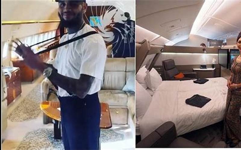 Chris Brown'S Private Jet Interior
