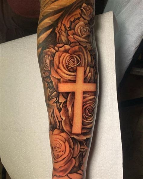 52 Superb Sleeve Tattoos for Men Christian sleeve tattoo