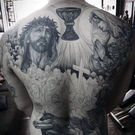 Christian Back Tattoos