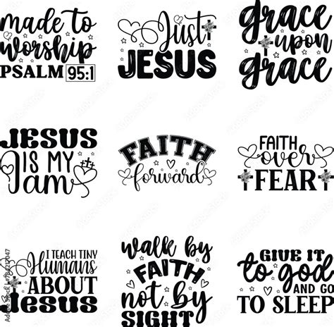 Download Christian Bundle, Faith Bundle Cut Files