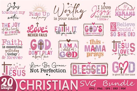 Download Christian Bundle, Faith Bundle Printable