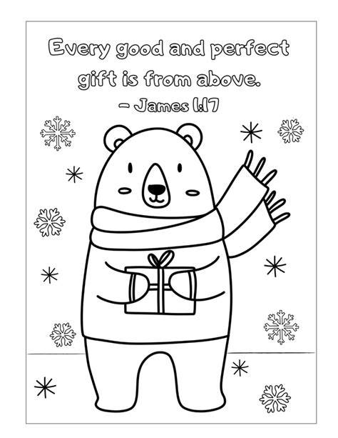 Christian Coloring Pages Christmas
