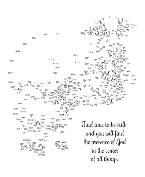Christian Connect The Dots Printable