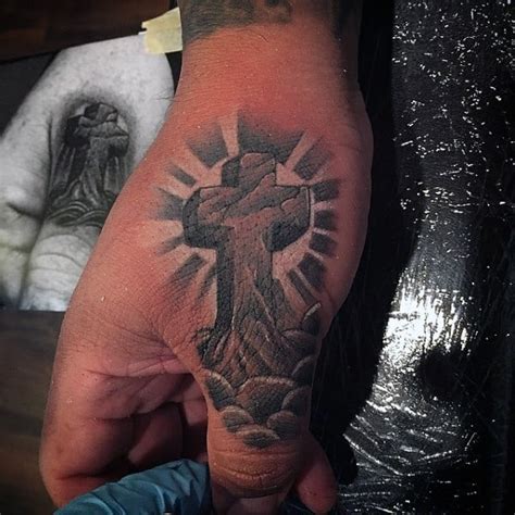 Christian Hand Tattoos