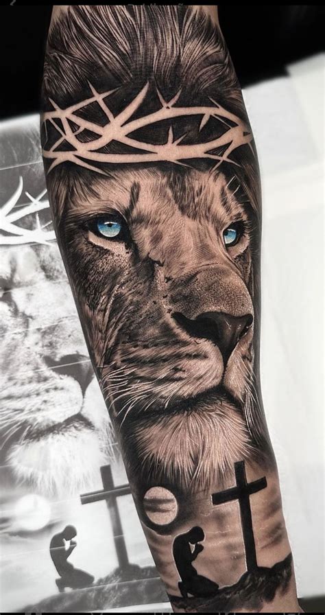 Christian Lion Tattoo