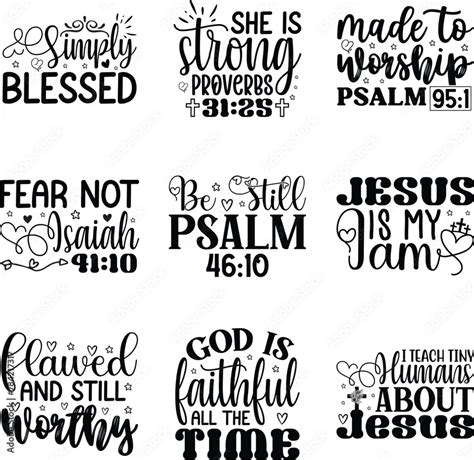 Download Christian Quote Bundle for Cricut Machine