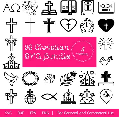 Download Christian Religious Bundle For Crafts